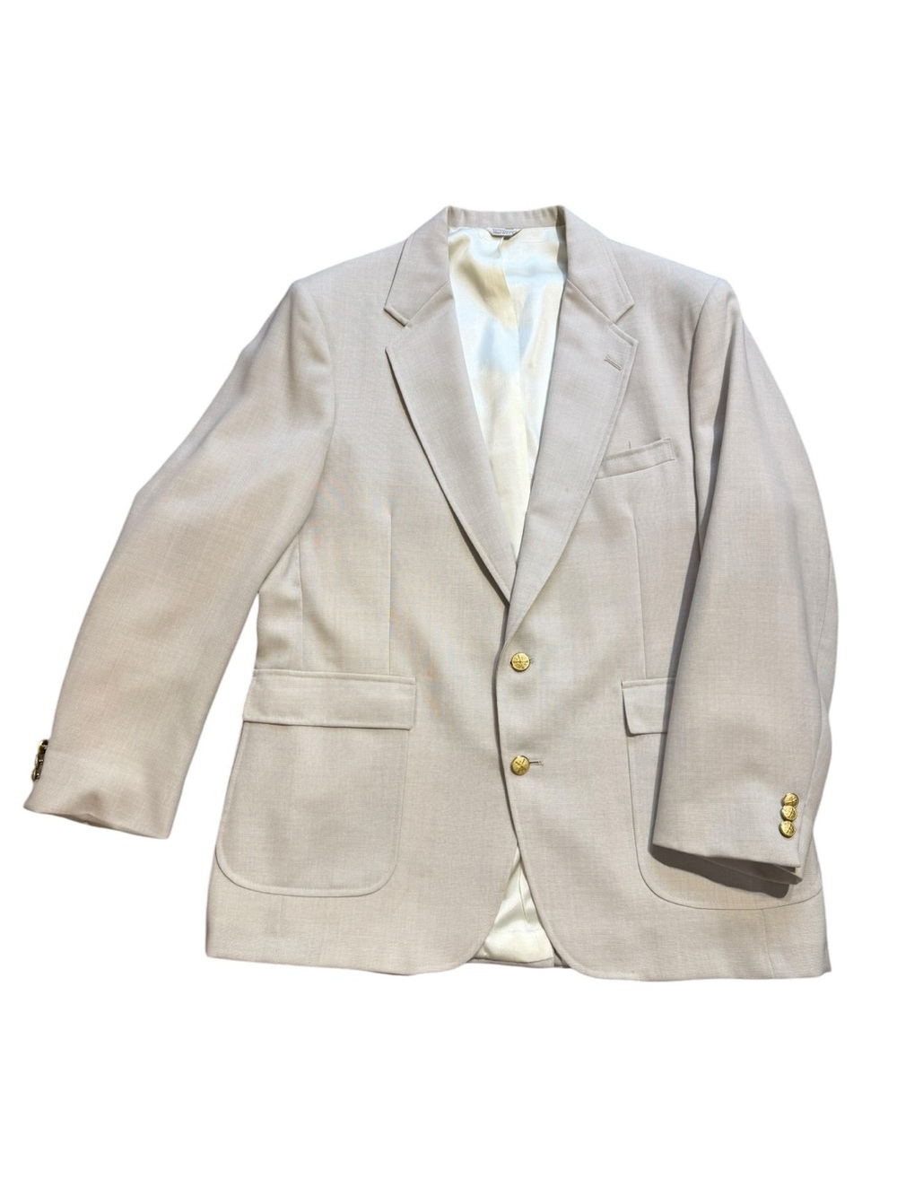Vintage Men’s Blazer Suit Coat Likely hand Tailored - unbranded